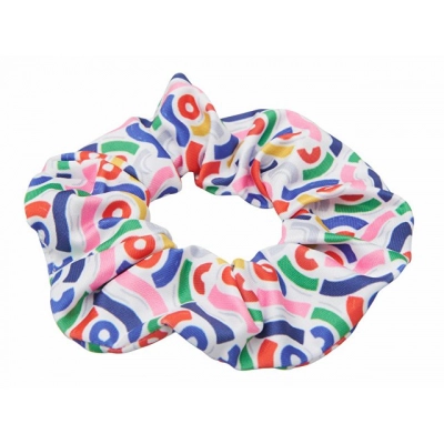 
                                                Hair tie with full-color printing option
                                                