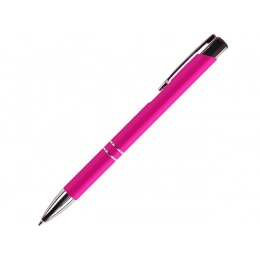 Metal ballpoint pen FAMILY MELAN, soft touch