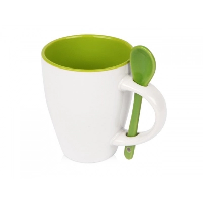 
                                            Mug with a spoon 