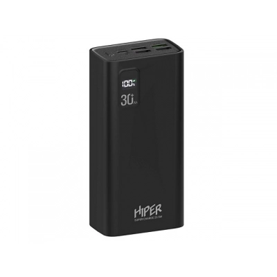 
                                            Портативный внешний аккумулятор «FAST», 30000 mAh
                                            