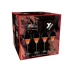 Set of Champagne Rose glasses, 322 ml, 4 pcs. Set of Champagne Rose glasses, 322 ml, 4 pcs.