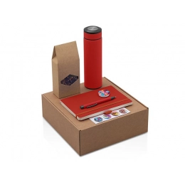 Набор «Warmpage» с термосом, блокнотом, ручкой и чаем