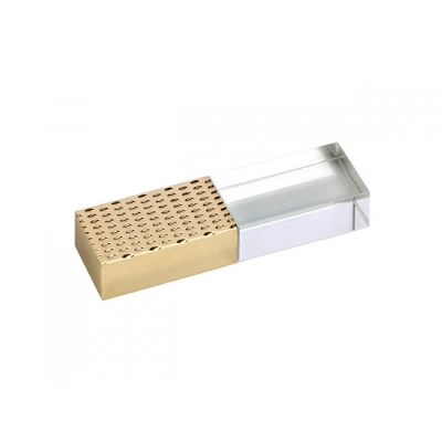 
                                            USB 2.0- 16 GB flash drive crystal in metal
                                            