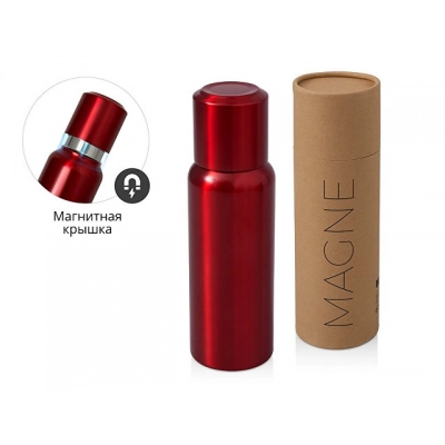 
                                                Vacuum thermos with magnetic lid 