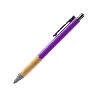 
                                                PENTA metal ballpoint pen with bamboo insert.
                                                