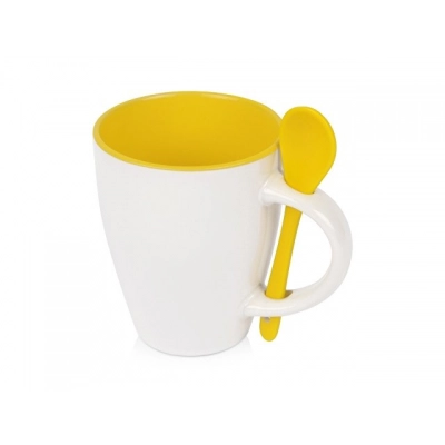 
                                            Mug with a spoon 