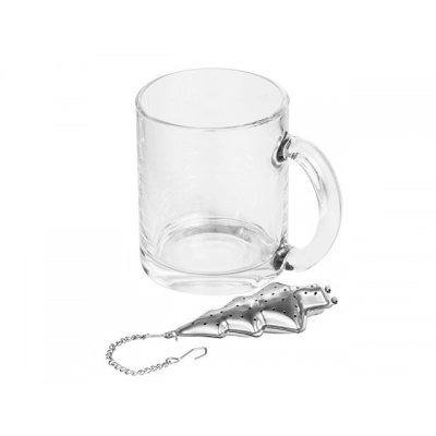 
                                                Christmas tea set : mug and tea strainer
                                                
