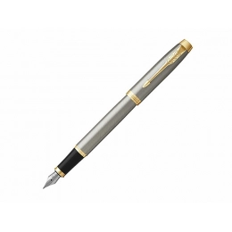Parker IM Metal Brushed Metal GT Fountain Pen