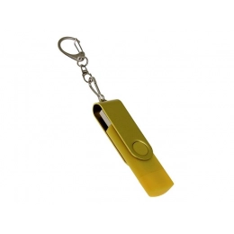 USB 3.0 flash drive with 64 GB capacity, swivel mechanism, and an additional Type-C connector.