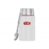 Food thermos with spoon 