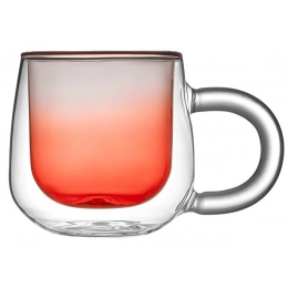 Double-walled mug with 