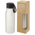 Ljungan 500 ml copper vacuum insulated stainless steel bottle with PU leather strap and lid Ljungan 500 ml copper vacuum insulated stainless steel bottle with PU leather strap and lid
