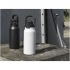 A giant 1600 ml stainless steel bottle made from recycled materials with copper vacuum insulation, having the following features: A giant 1600 ml stainless steel bottle made from recycled materials with copper vacuum insulation, having the following features: