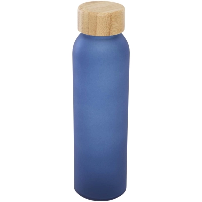
                                                Lume 500 ml matte soda lime glass bottle with bamboo lid  
                                                