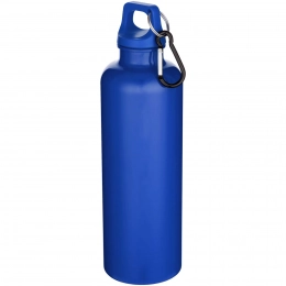 Бутылка для воды из переработанного пластика RCS объемом 750 мл с карабином, цвет 