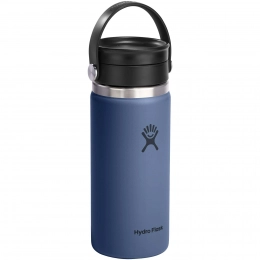 Термокружка Hydro Flask Wide Mouth 473 мл из изолированной нержавеющей стали с крышкой Flex Sip™
