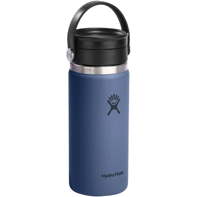 
                                                Термокружка Hydro Flask Wide Mouth 473 мл из изолированной нержавеющей стали с крышкой Flex Sip™
                                                