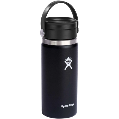 
                                                Термокружка Hydro Flask Wide Mouth 473 мл из изолированной нержавеющей стали с крышкой Flex Sip™
                                                
