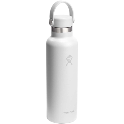 
                                                Термос-бутылка Hydra Flask Standard Mouth 621 мл из нержавеющей стали с крышкой-поилкой.
                                                