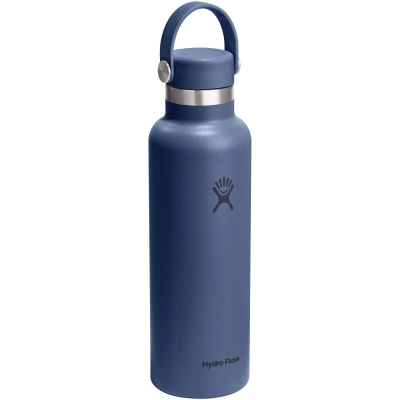 
                                                Термос-бутылка Hydra Flask Standard Mouth 621 мл из нержавеющей стали с крышкой-поилкой.
                                                