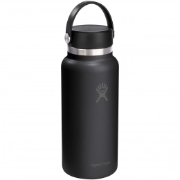 Термос-бутылка Hydro Flask Wide Mouth 946 мл из нержавеющей стали с изоляцией