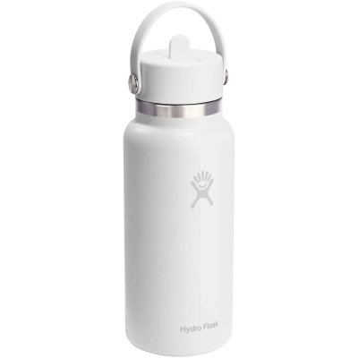 
                                                Термос-бутылка Hydro Flask Wide Mouth 946 мл из нержавеющей стали с изоляцией и крышкой с трубочкой
                                                