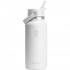 Термос-бутылка Hydro Flask Wide Mouth 946 мл из нержавеющей стали с изоляцией и крышкой с трубочкой