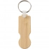 Ronan bamboo trolley keychain
