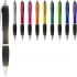 Nash ballpoint pen coloured barrel and black grip Nash ballpoint pen coloured barrel and black grip