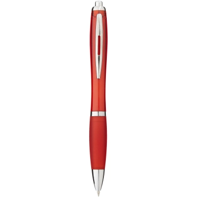 
                                                Nash ballpoint pen with coloured barrel and grip
                                                