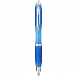 Nash ballpoint pen with coloured barrel and grip