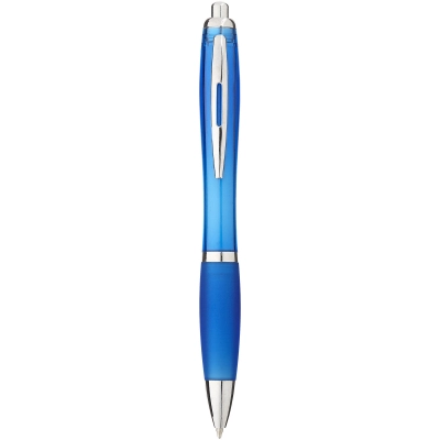 
                                                Nash ballpoint pen with coloured barrel and grip
                                                
