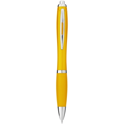 
                                                Nash ballpoint pen with coloured barrel and grip
                                                