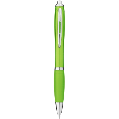
                                                Nash ballpoint pen with coloured barrel and grip
                                                
