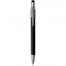 Ручка Rill RCS из переработанных материалов с сенсорным стилусом и спиннером-антистрессом (черные чернила)