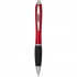Nash RCS recycled plastic ballpoint pen with coloured barrel and black grip (black ink)