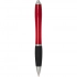 Nash RCS recycled plastic ballpoint pen with coloured barrel and black grip (black ink)