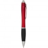 Nash RCS recycled plastic ballpoint pen with coloured barrel and black grip (black ink)