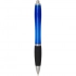 Nash RCS recycled plastic ballpoint pen with coloured barrel and black grip (black ink)