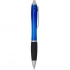 Nash RCS recycled plastic ballpoint pen with coloured barrel and black grip (black ink)