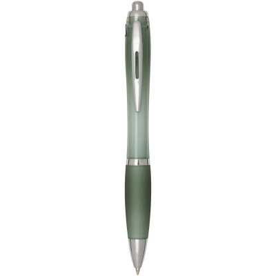 
                                                Nash RCS recycled plastic ballpoint pen with coloured barrel and grip (blue ink)
                                                