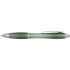 Nash RCS recycled plastic ballpoint pen with coloured barrel and grip (blue ink)