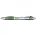 Nash RCS recycled plastic ballpoint pen with coloured barrel and grip (blue ink)