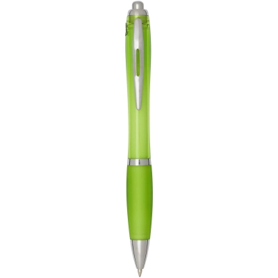 
                                                Nash RCS recycled plastic ballpoint pen with coloured barrel and grip (blue ink)
                                                