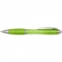 Nash RCS recycled plastic ballpoint pen with coloured barrel and grip (blue ink)