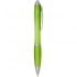 Nash RCS recycled plastic ballpoint pen with coloured barrel and grip (blue ink)