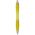 Nash RCS recycled plastic ballpoint pen with coloured barrel and grip (black ink)