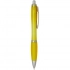 Nash RCS recycled plastic ballpoint pen with coloured barrel and grip (black ink)