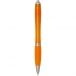 Nash RCS recycled plastic ballpoint pen with coloured barrel and grip (black ink)