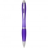 Nash RCS recycled plastic ballpoint pen with coloured barrel and grip (black ink)